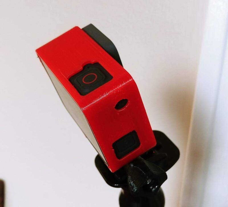 Gopro Hero 5 Case (Sabit) Plastik Aparat - Görsel 3