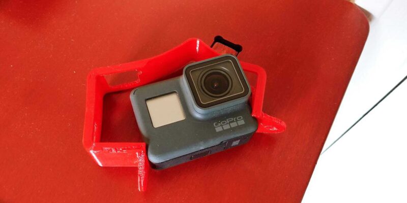Gopro Hero 5 Case (Sabit) Plastik Aparat - Görsel 4