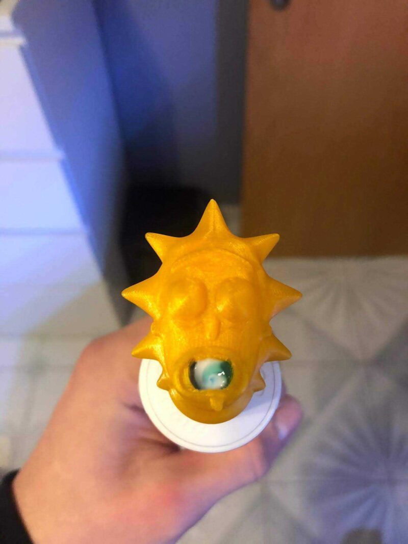 Rick & Marty Diş Macunu Kapağı Plastik Aparat - Görsel 3