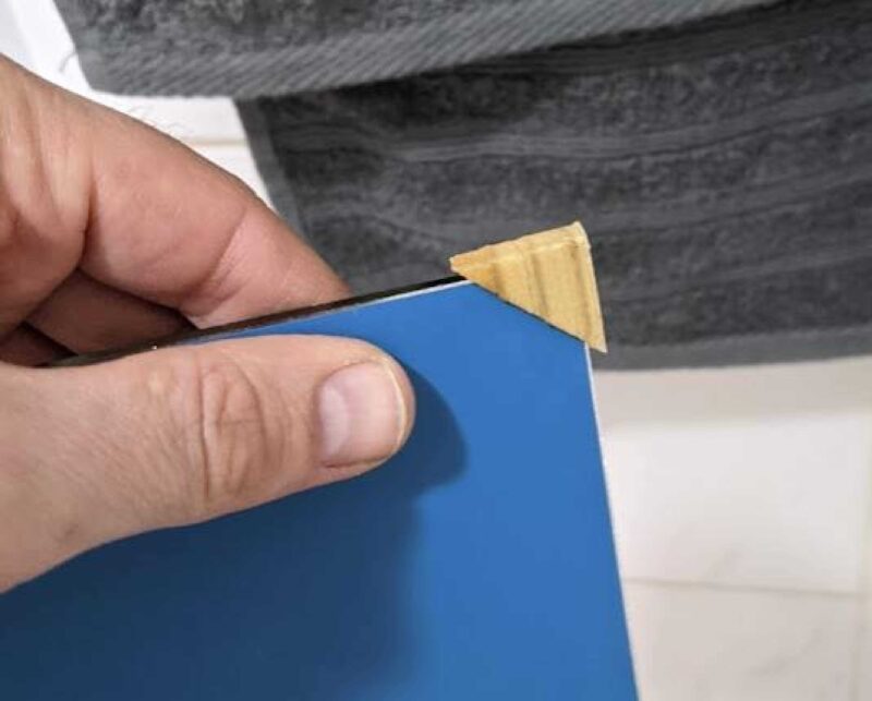 3Mm Cam Ayna Köşe Koruyucu Plastik Aparat - Görsel 3