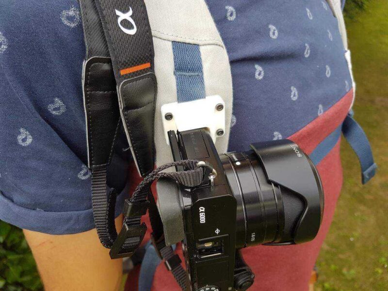 Sony A6000 Kamera Holster Plastik Aparat - Görsel 2