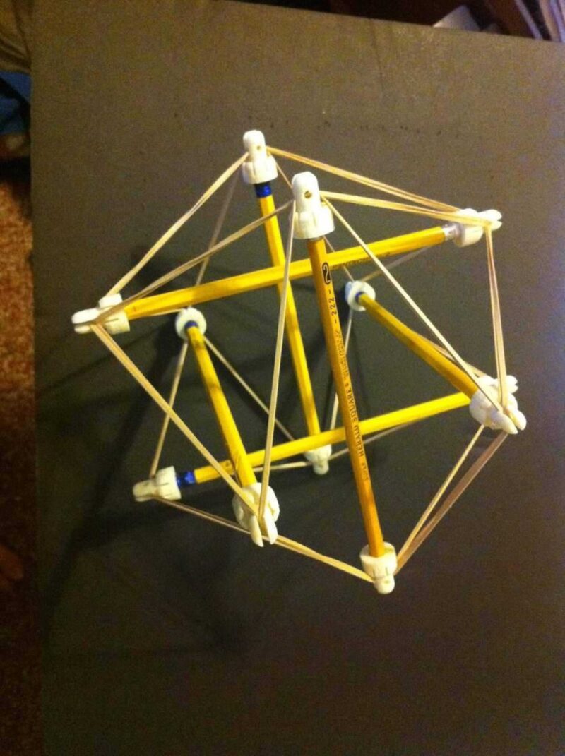 Tensegrity Topper Plastik Aparat - Görsel 2