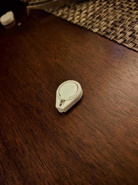 En Küçük 3D Baskılı 3Mm Led El Feneri Anahtarlık! Plastik Aparat