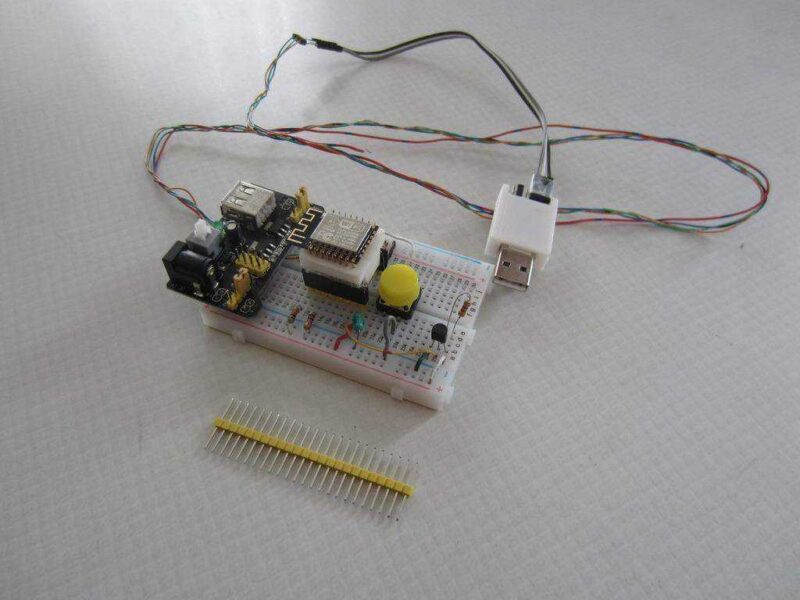 Esp-07/Esp-12 Adaptörü Plastik Aparat - Görsel 4
