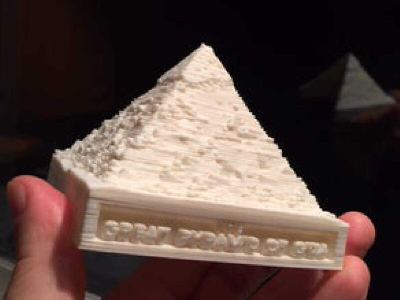 Büyük Giza Piramidi Dekoratif Piramit Biblo Dekor  Hediyelik Süs - Görsel 3