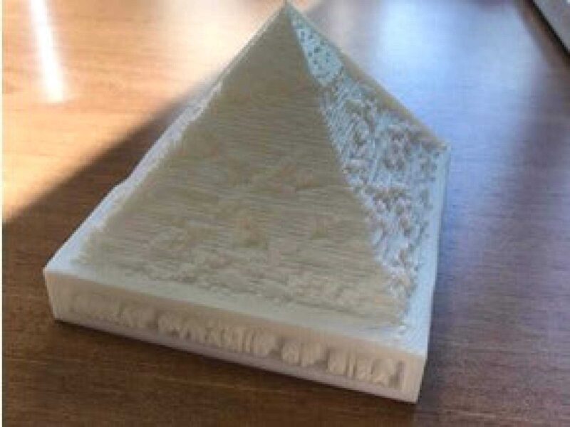 Büyük Giza Piramidi Dekoratif Piramit Biblo Dekor  Hediyelik Süs - Görsel 4