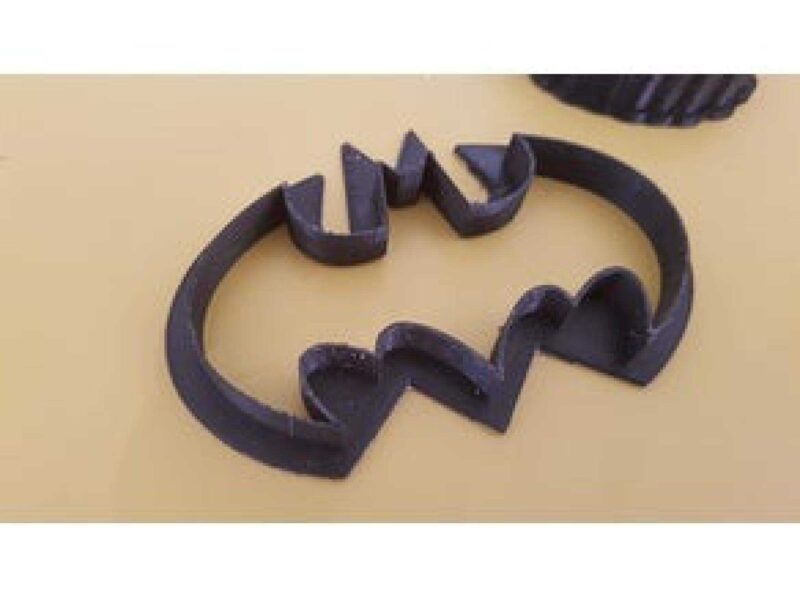Batman Şekilli Kurabiye Kesme Kalıbı  Şeker Hamuru Oyun Hamuru - Görsel 3