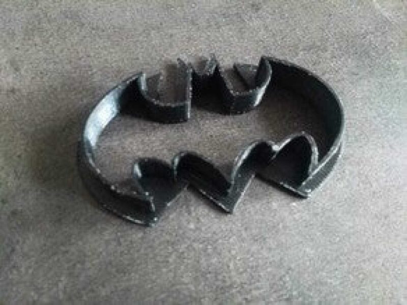 Batman Şekilli Kurabiye Kesme Kalıbı  Şeker Hamuru Oyun Hamuru - Görsel 4
