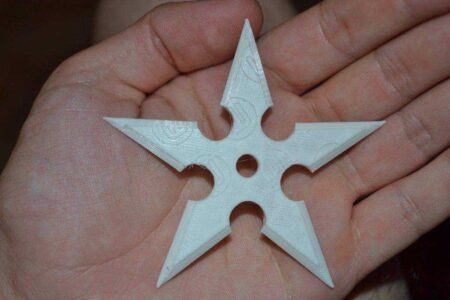 Shuriken Süs Eşyası Hediyelik Dekoratif Ninja