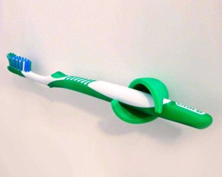 Diş Fırçası Tutucu Duvara Asma Aparatı Organizer Organik Plastik