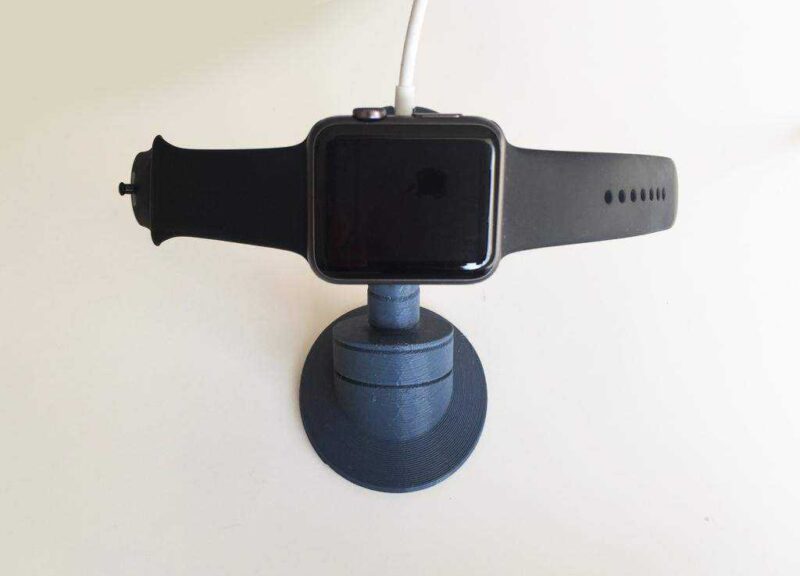 Apple Watch Stand Plastik Aparat - Görsel 3