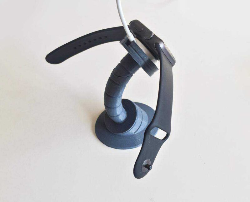 Apple Watch Stand Plastik Aparat - Görsel 4