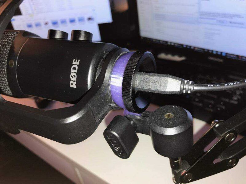 Rode Mikrofon Tutucu Nt Usb (Nt-Usb) Plastik Aparat - Görsel 4