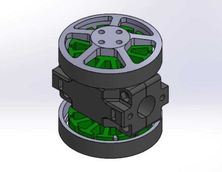 5010 Koaksiyel Drone Motor Tutucu Plastik Aparat