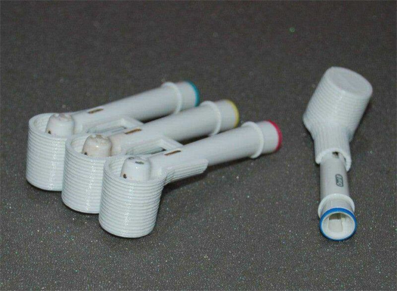 Oral-B Diş Fırçası Kapağı Ağızlık Kapatma Aparatı Kapaklık - Görsel 2
