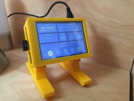 Raspberry Pi İçin Ekran Standı Tutucu Holder Koruyucu Aparatı