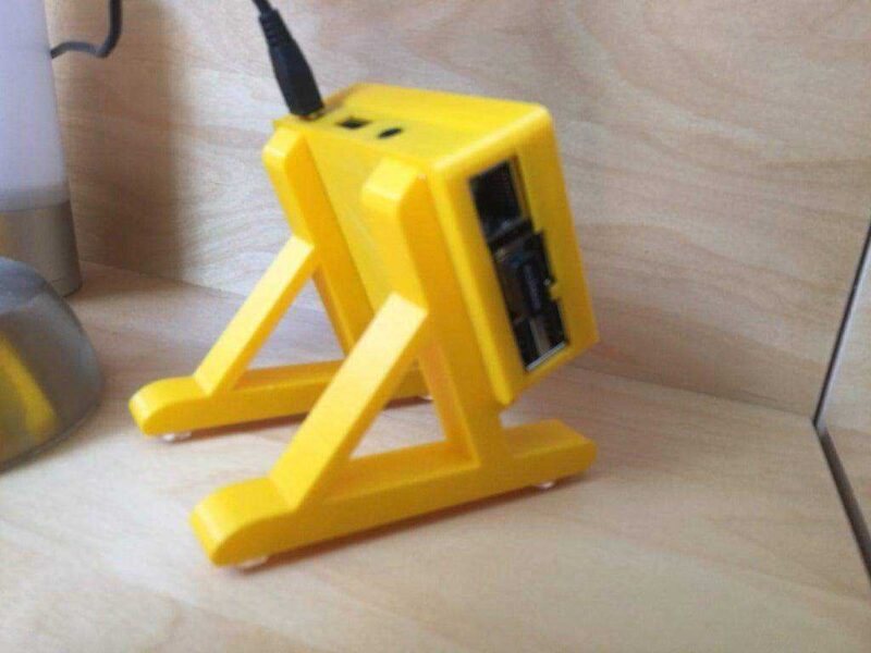 Raspberry Pi İçin Ekran Standı Tutucu Holder Koruyucu Aparatı - Görsel 2