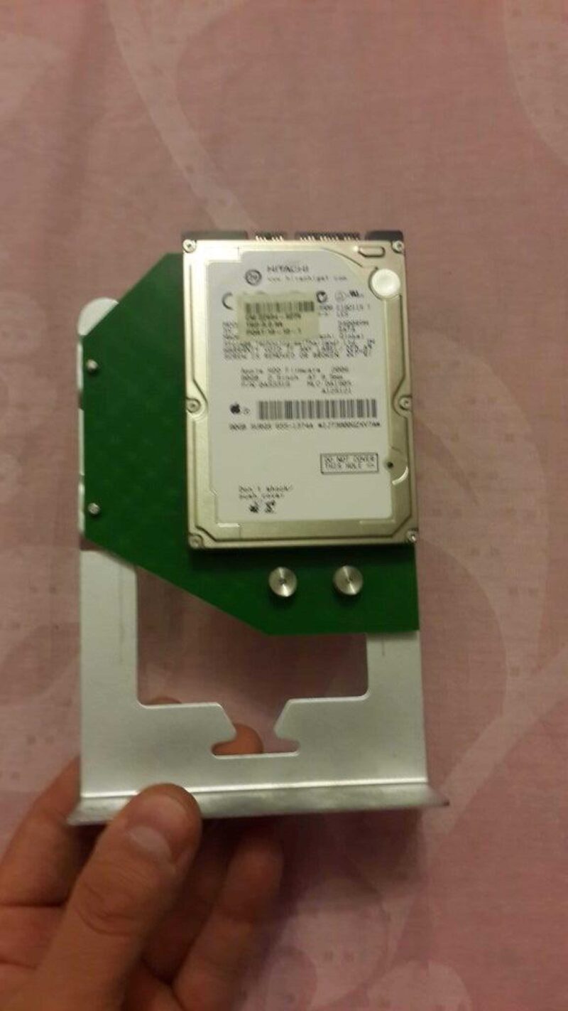 Apple Mac Pro 3.5 İla 2.5 Hdd / Ssd Montaj Adaptörü Plastik Aparat