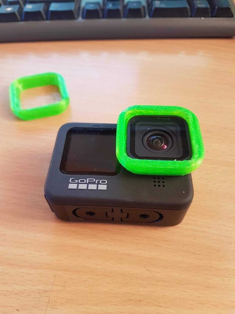 Gopro Hero 9 İçin Tbs Nd Filtre Tutucu Plastik Aparat - Görsel 3