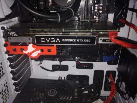 Ghostbusters Gpu Destek Braketi Plastik Aparat