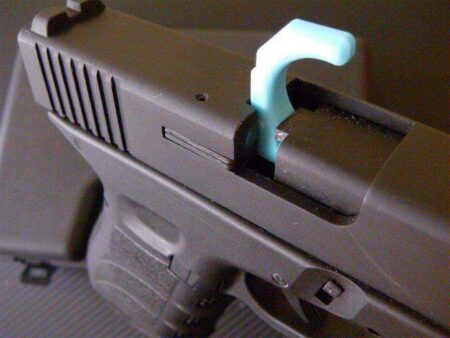 Glock tabanca için 9 mm Oda Güvenlik Bayrağı Ek Aparat