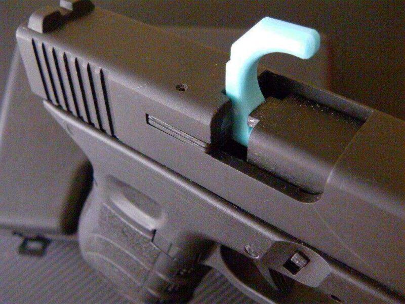 Glock tabanca için 9 mm Oda Güvenlik Bayrağı Ek Aparat