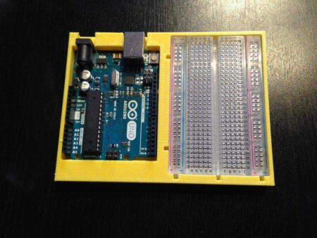 Arduino Ve Breadboard Desteği Plastik Aparat