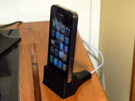 iPad iPhone şarj yuvası masaüstü tutucu dock tablet telefon