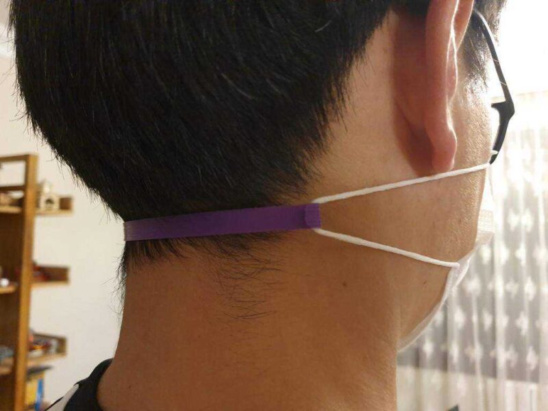 Maske Kulaklık Kancası Plastik Aparat