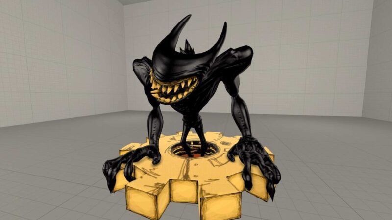 Beast Bendy Statue Plastik Aparat