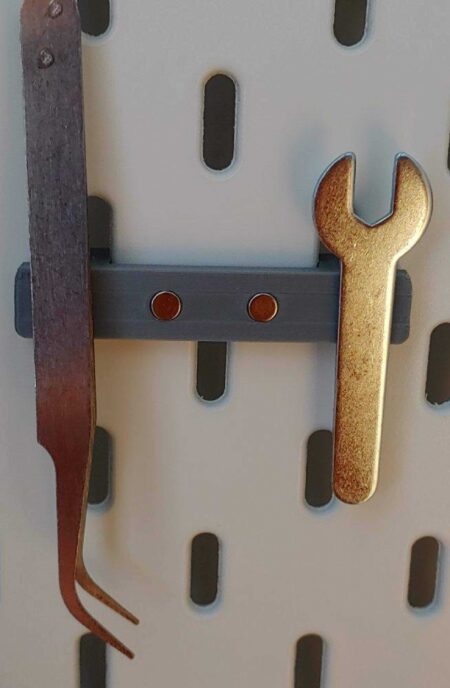 Ikea Skadis - Manyetik Montaj Plakası 5X3 Mm Mıknatıslar Plastik Aparat