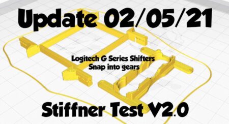 Logitech G29 / G920 / G27 Shifter Sıkılığı Mod Plastik Aparat
