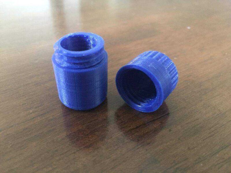 Anahtarlık Hap Şişesi V2 Plastik Aparat - Görsel 3