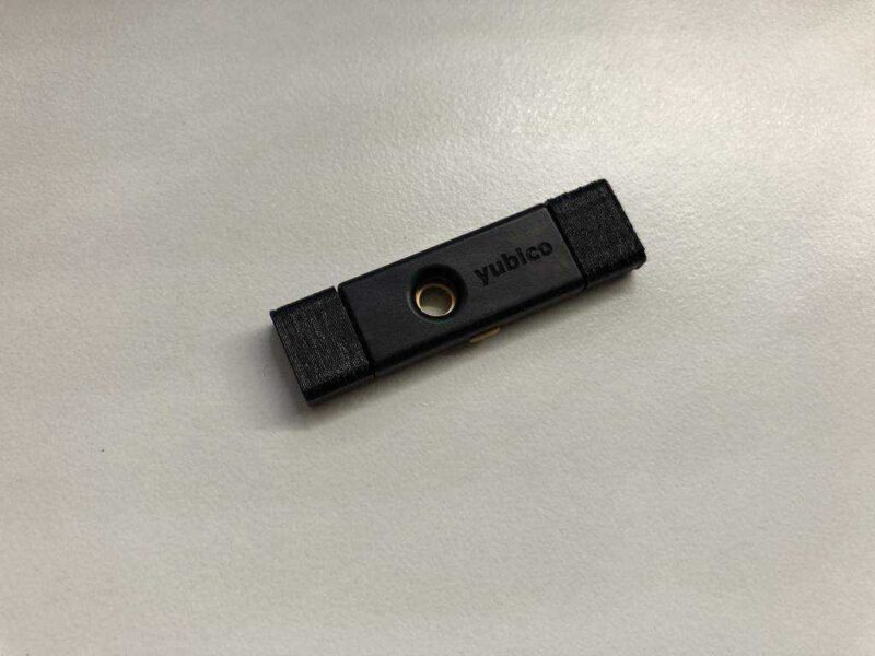 Yubikey 5Ci İçin Kapaklar Plastik Aparat - Görsel 2