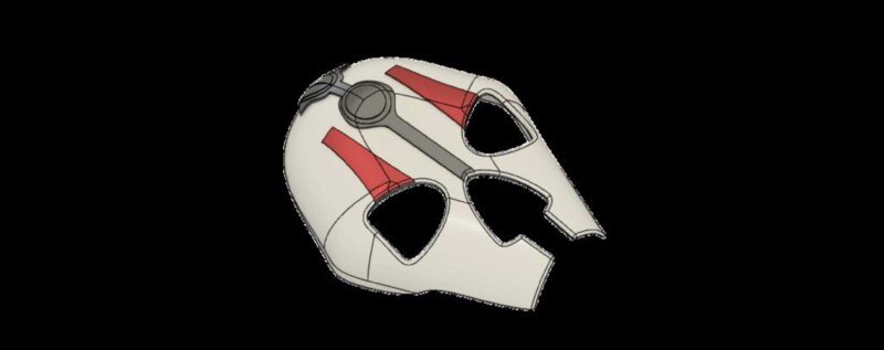 Darth Nihilus Maskesi Plastik Aparat - Görsel 2