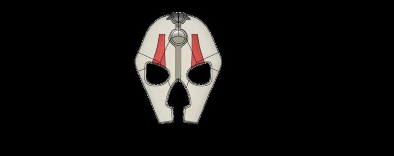 Darth Nihilus Maskesi Plastik Aparat - Görsel 3