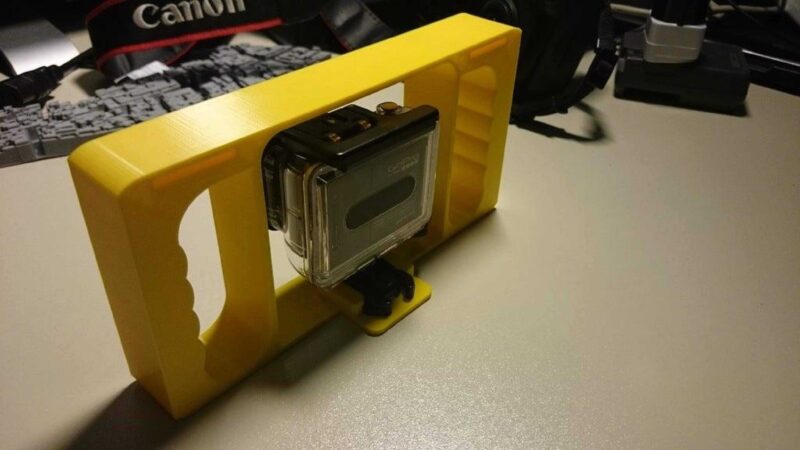 Gopro Dalış Tutucu Sabitleyici Kutu Aparatı Aksesuar Stand - Görsel 4