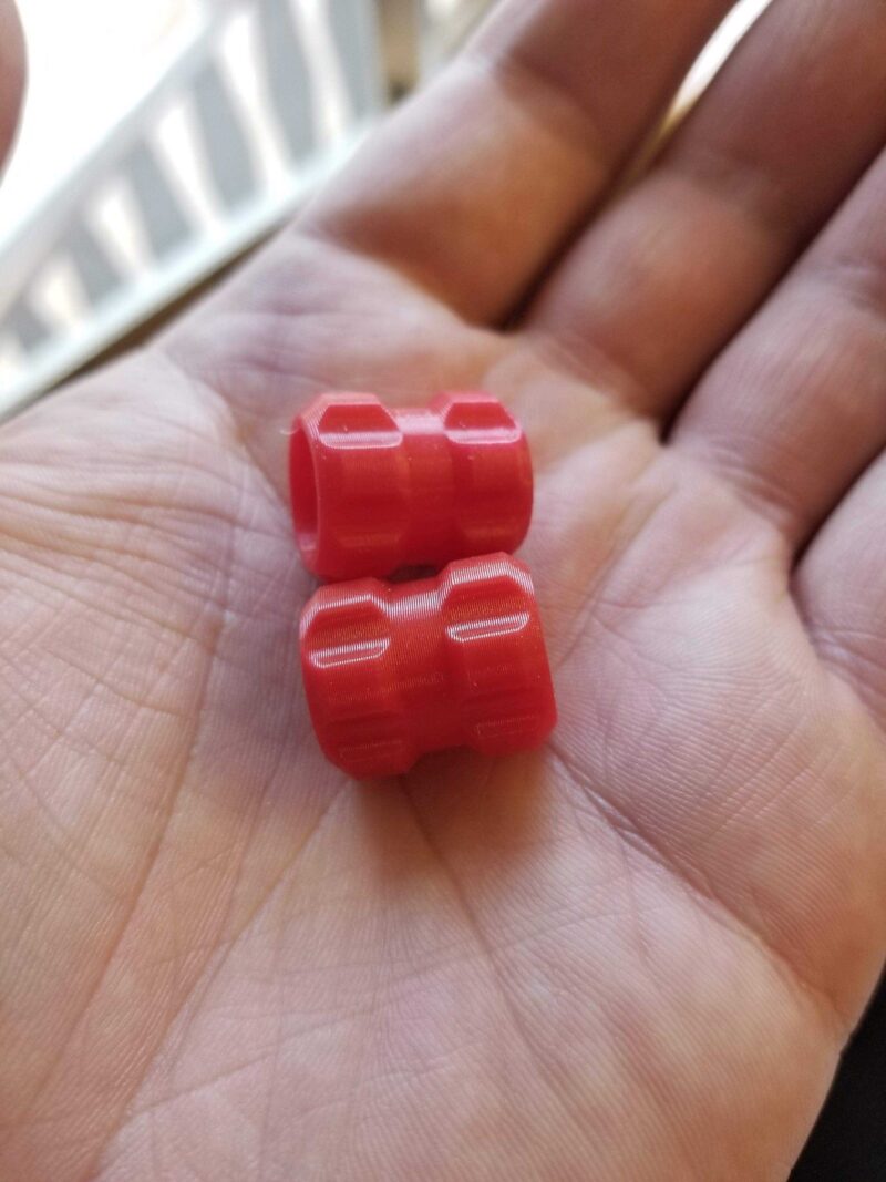 550 Paracord için Fermuar Çekme  Organik Plastikten Aparat - Görsel 3