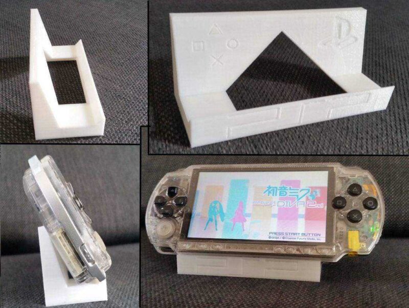 sony PSP standı. playstation  Tutucu Dekoratif Aparat Organizer - Görsel 2