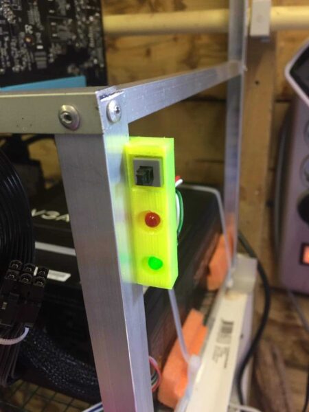 Mining Rig mini dash