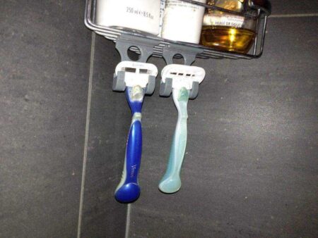 Gillette Vücut Şafaları Için Duş Tutucu Organik Plastikten