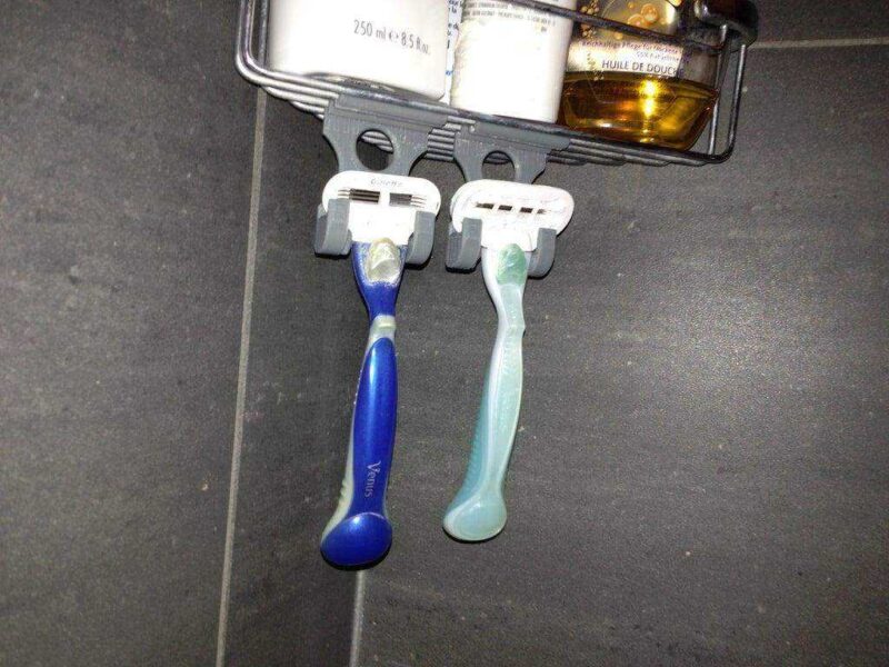 Gillette Vücut Şafaları Için Duş Tutucu Organik Plastikten