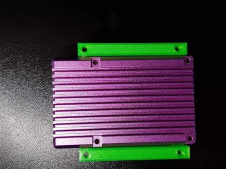 Alüminyum Zırh Raspberry Pi Heatsink Case Duvar Montajı Plastik Aparat