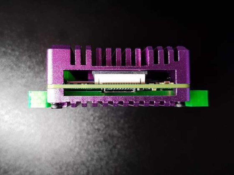 Alüminyum Zırh Raspberry Pi Heatsink Case Duvar Montajı Plastik Aparat - Görsel 3