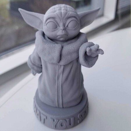 Bebek Yoda Dekoratif Biblo Dekor Masaüstü Çalışma Masası