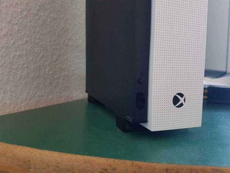 Xbox One S Dikey Stand Minimum Plastik Aparat - Görsel 2