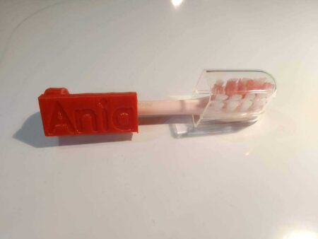 Parametrik Oclean In Diş Fırçası Kafası Nametag Plastik Aparat