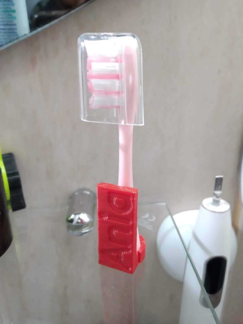 Parametrik Oclean In Diş Fırçası Kafası Nametag Plastik Aparat - Görsel 3
