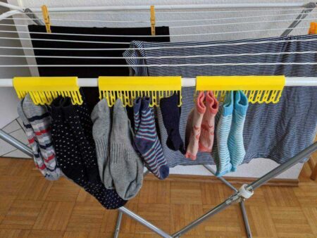 Sock Klipler Kurutma Rafı Plastik Aparat