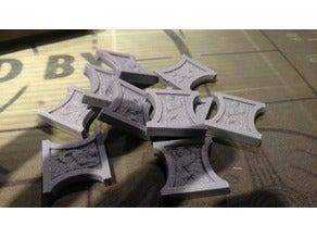 Waterdeep Dragon madeni para  Organik Plastikten Dekoratif